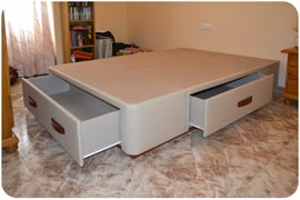 Montaje de Cama con cajones de matrimonio en Toledo