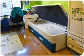 Canape nido dos colores individual