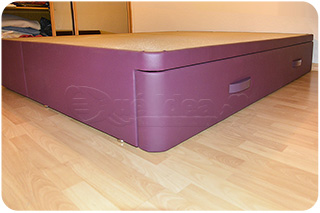 Cama Nido grande con cajones montada Pamplona de 135x190cm